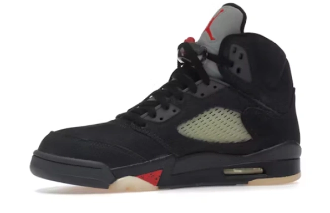 Off DR0092-001 Gore-Tex Retro 5 Jordan Noir 0801